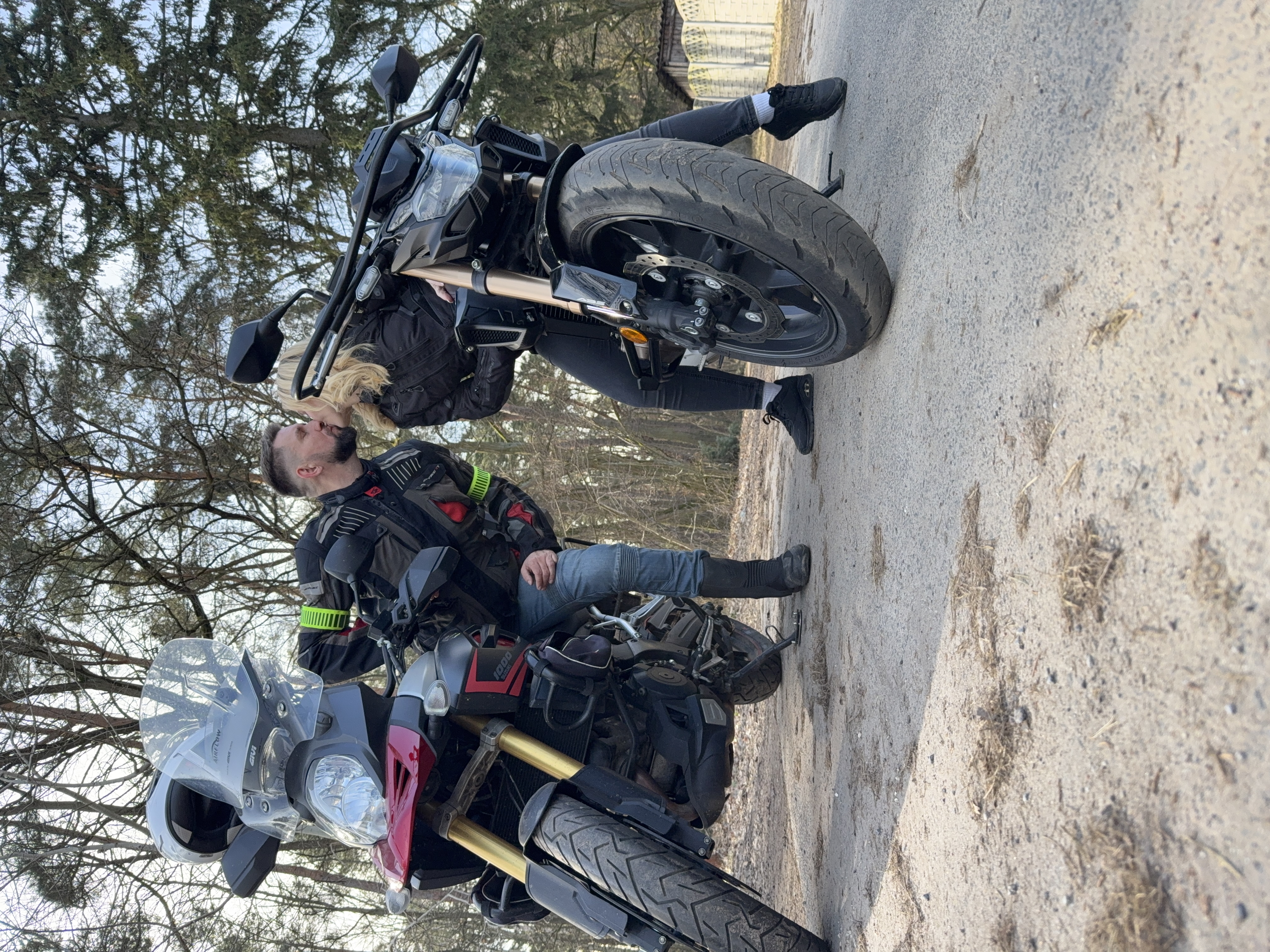 Aleksander Rymiszewski podczas programu motorcycle coaching